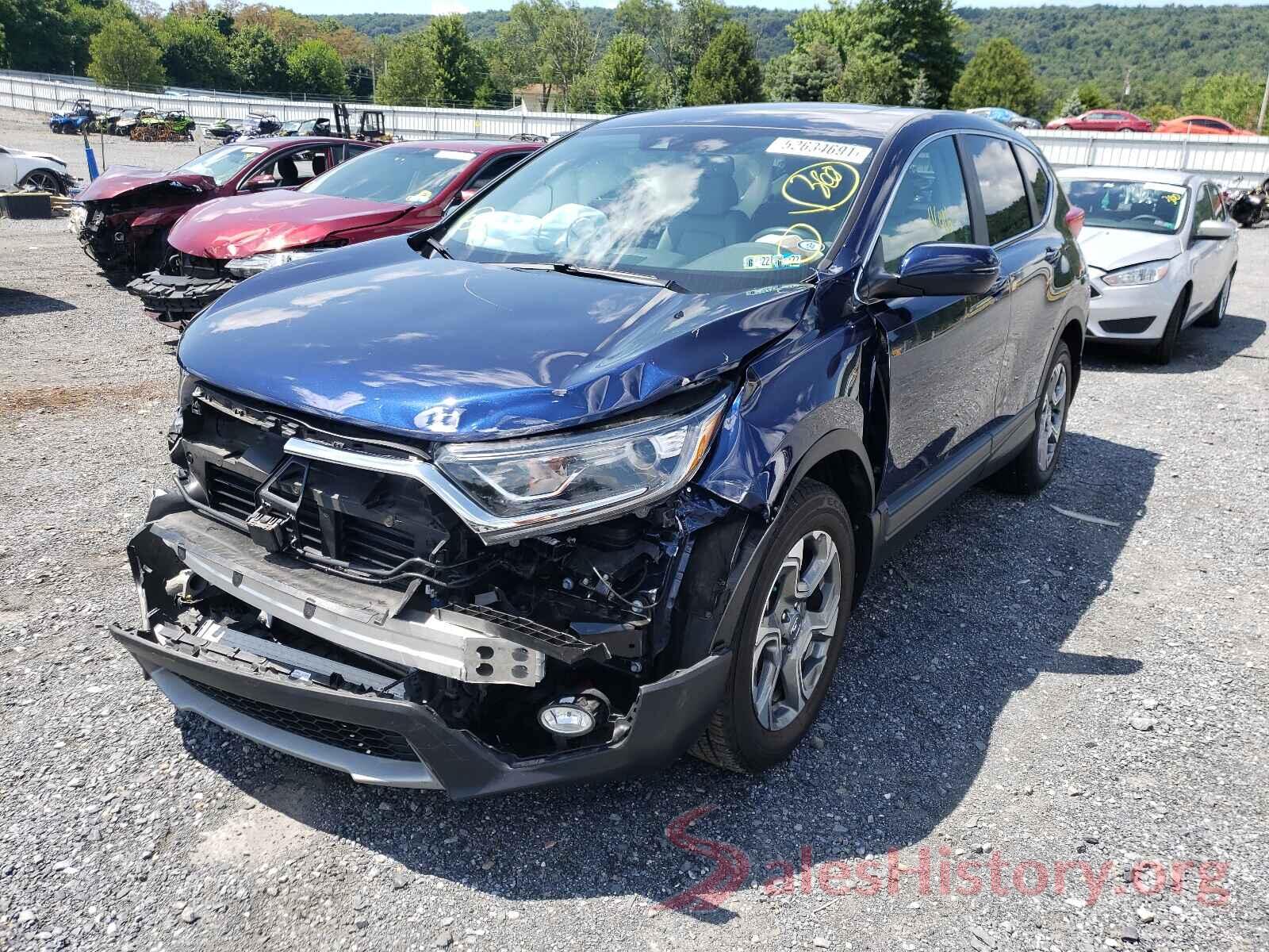 2HKRW2H87KH640076 2019 HONDA CRV