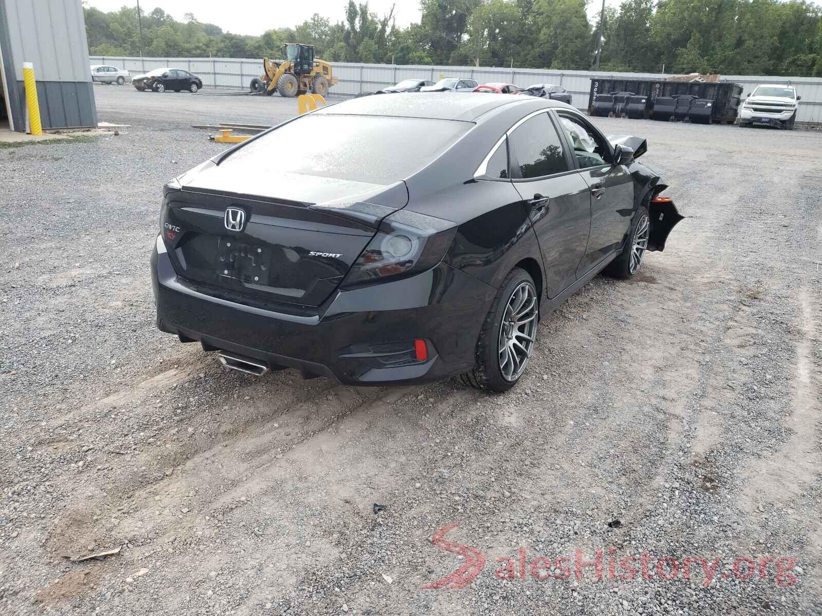 2HGFC2F85KH525789 2019 HONDA CIVIC