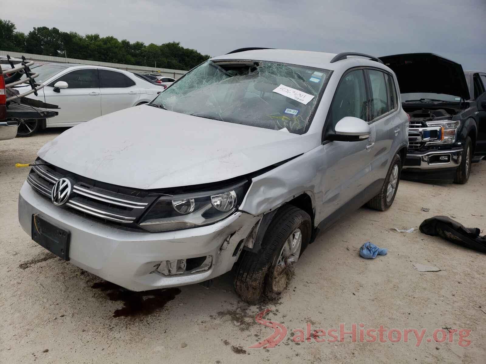 WVGAV7AX8GW611505 2016 VOLKSWAGEN TIGUAN