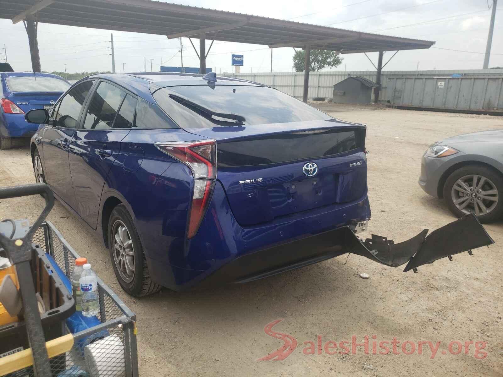 JTDKBRFU3H3046031 2017 TOYOTA PRIUS