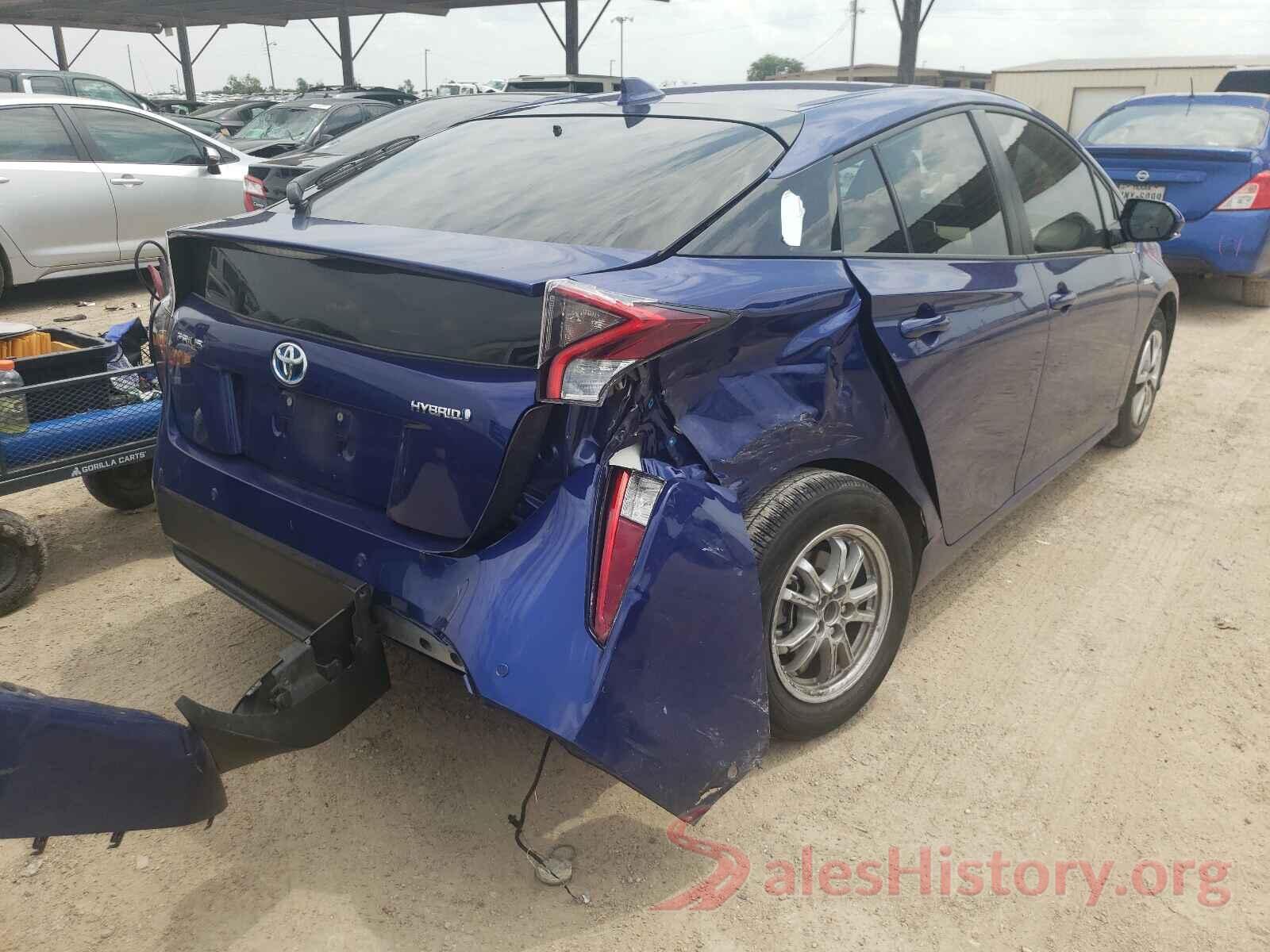 JTDKBRFU3H3046031 2017 TOYOTA PRIUS