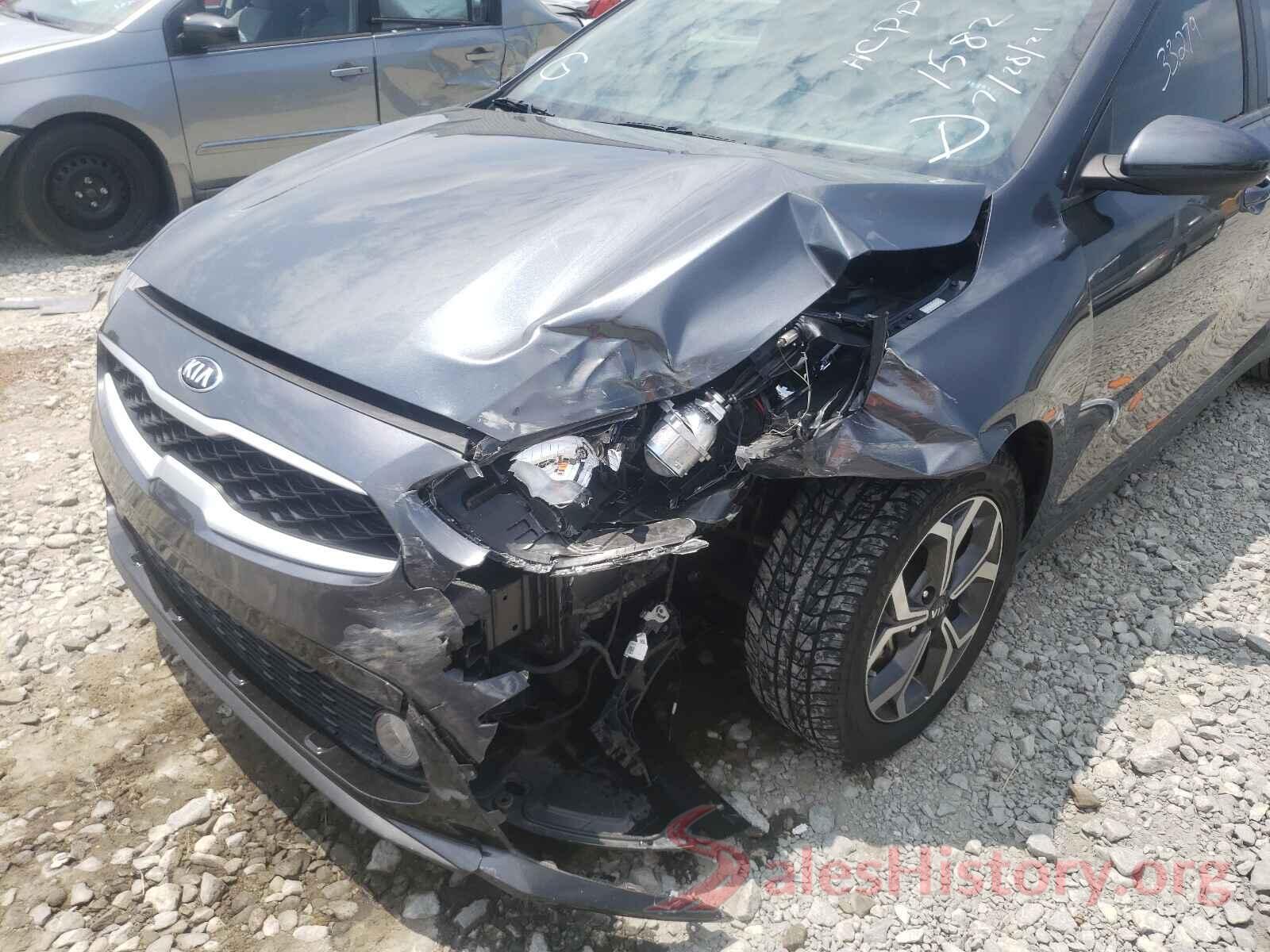 3KPF24ADXKE111582 2019 KIA FORTE