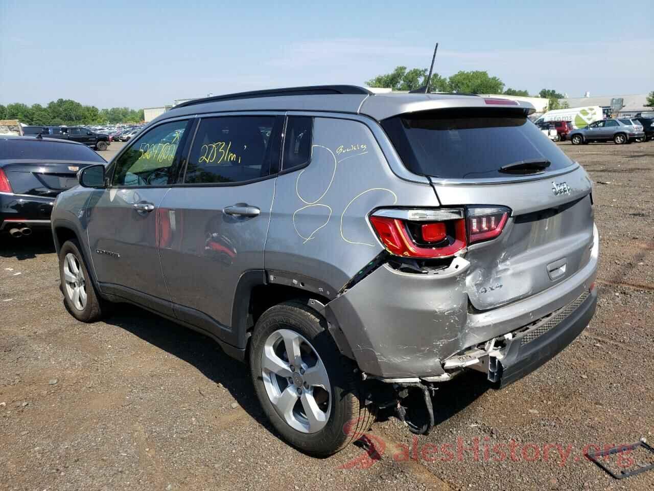 3C4NJDBB5KT600141 2019 JEEP COMPASS