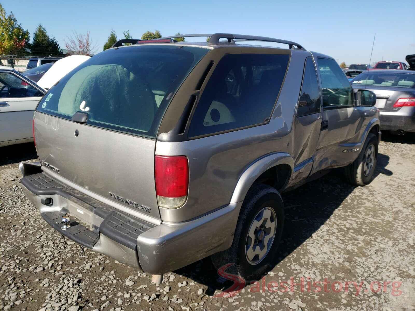 1GNCT18W72K193216 2002 CHEVROLET BLAZER