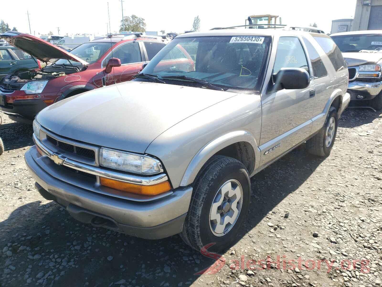 1GNCT18W72K193216 2002 CHEVROLET BLAZER