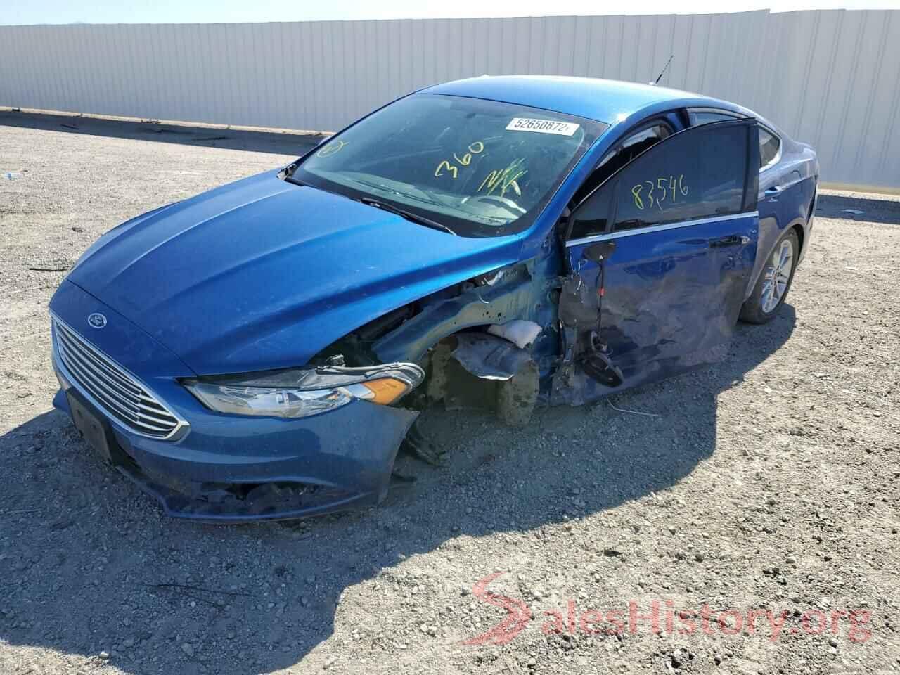 3FA6P0H71HR260660 2017 FORD FUSION