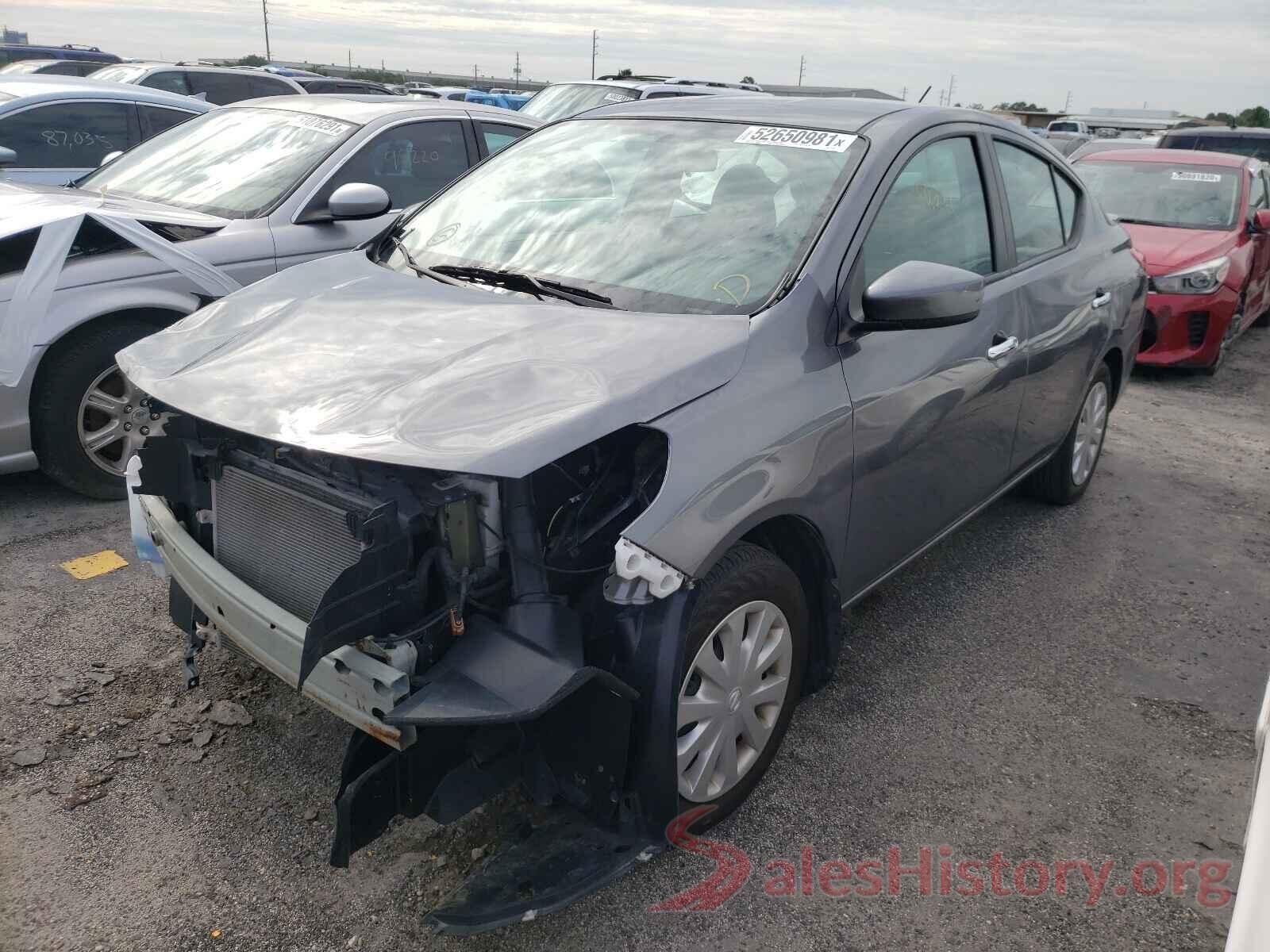 3N1CN7APXKL844803 2019 NISSAN VERSA