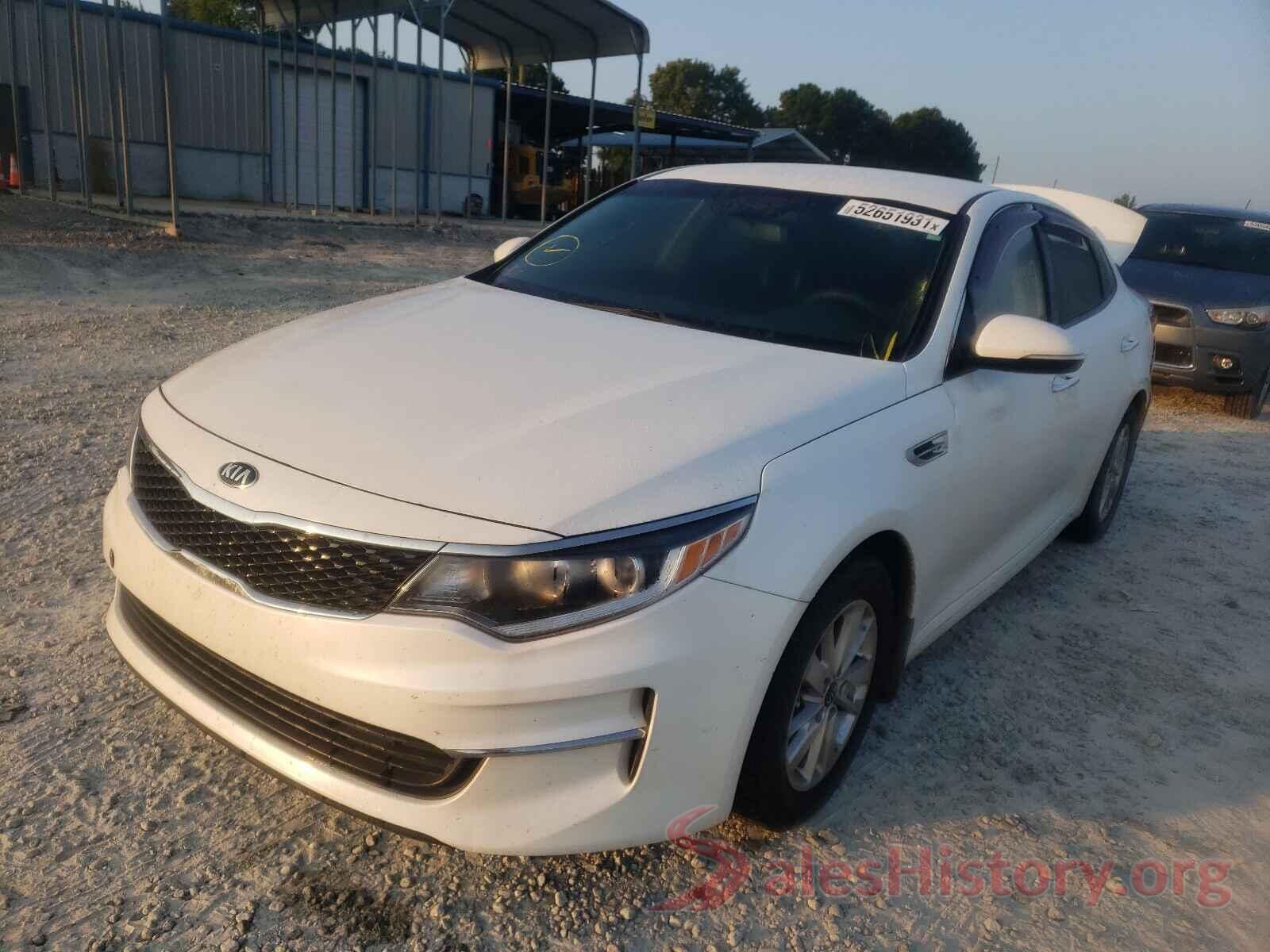 KNAGT4L35G5083812 2016 KIA OPTIMA