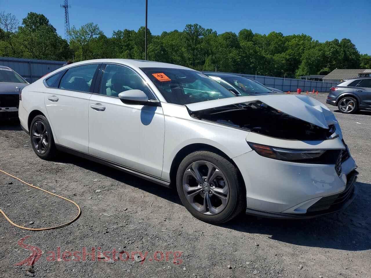 2023 HONDA ACCORD VIN 1HGCY1F3XPA042274, rear 3/4 view