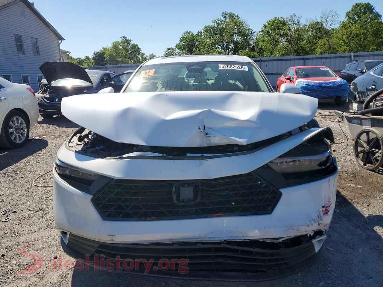 2023 HONDA ACCORD VIN 1HGCY1F3XPA042274, rear view