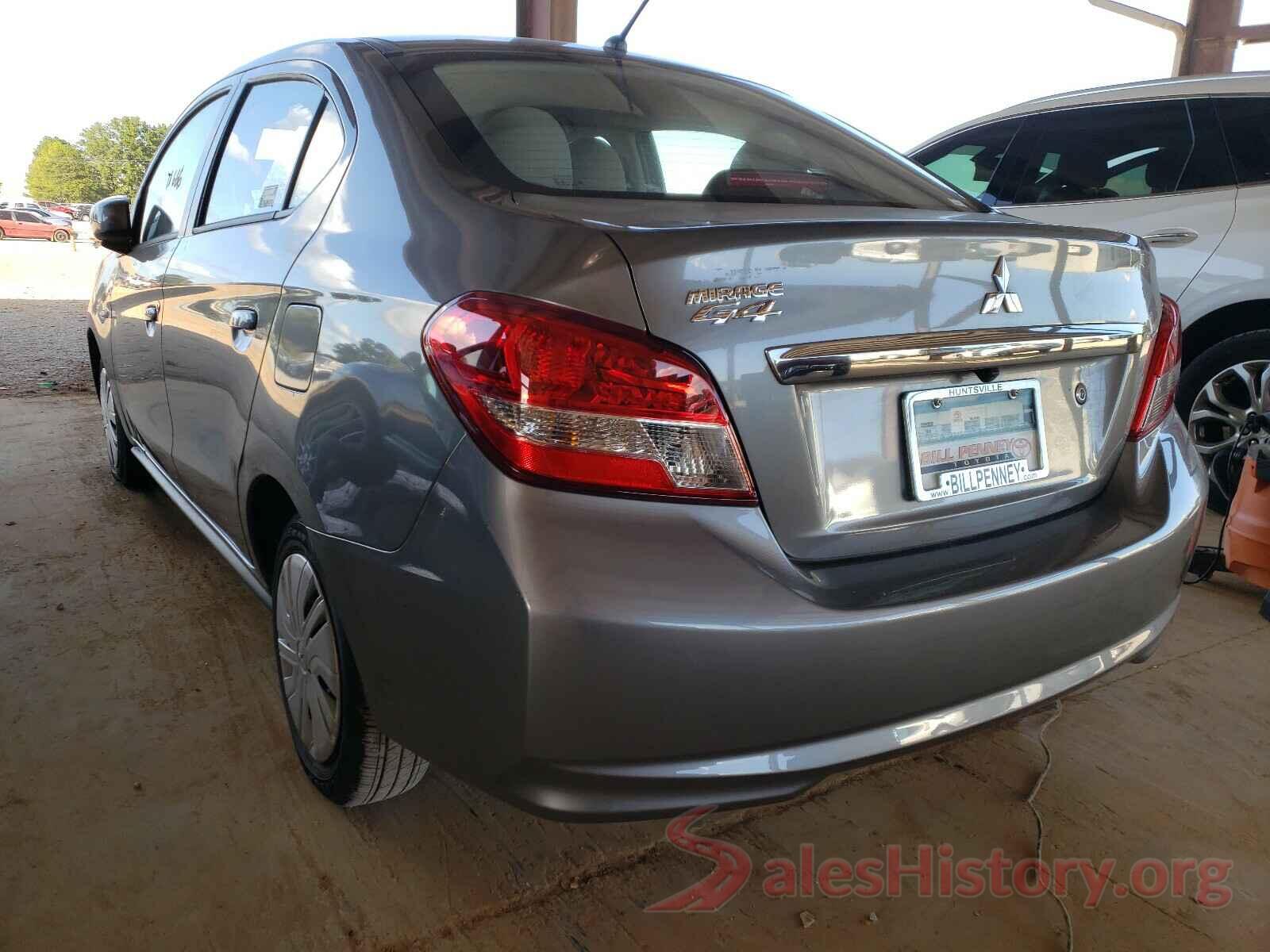 ML32F3FJ1LHF00284 2020 MITSUBISHI MIRAGE