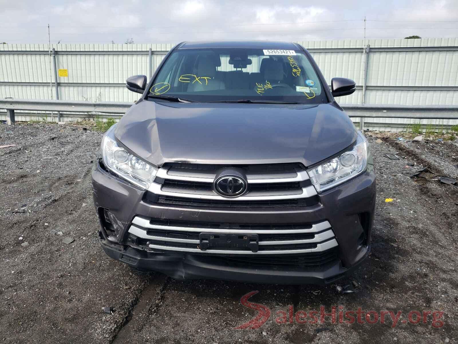 5TDBZRFH0KS972648 2019 TOYOTA HIGHLANDER