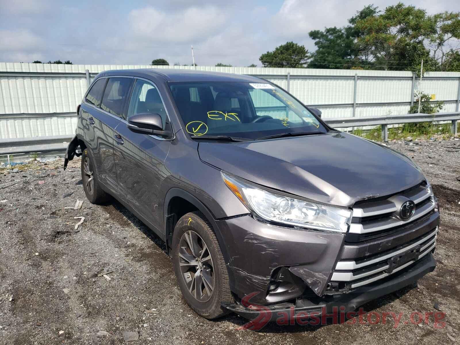 5TDBZRFH0KS972648 2019 TOYOTA HIGHLANDER