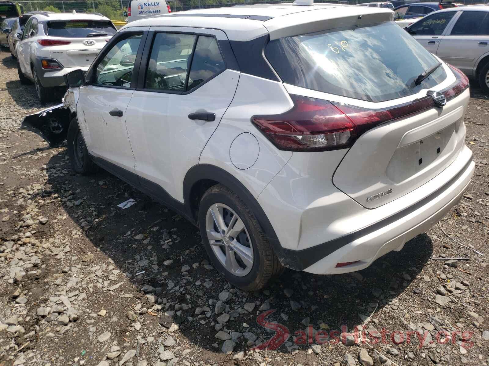 3N1CP5BV2ML481881 2021 NISSAN KICKS