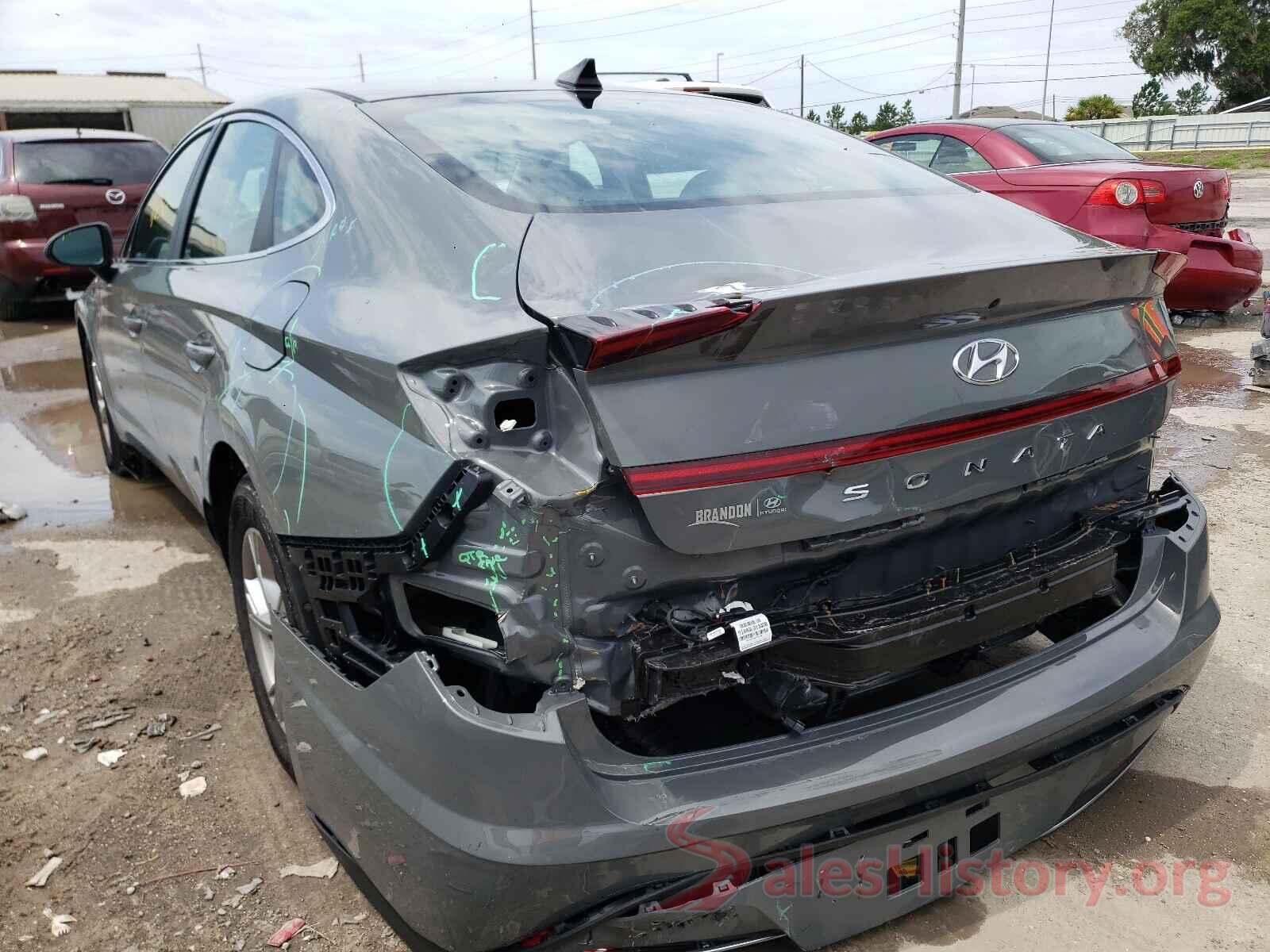 5NPEG4JA5MH130977 2021 HYUNDAI SONATA