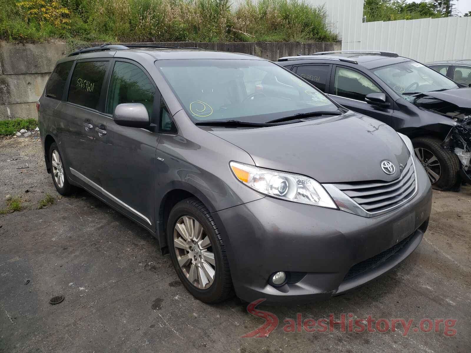 5TDDZ3DC0HS157579 2017 TOYOTA SIENNA