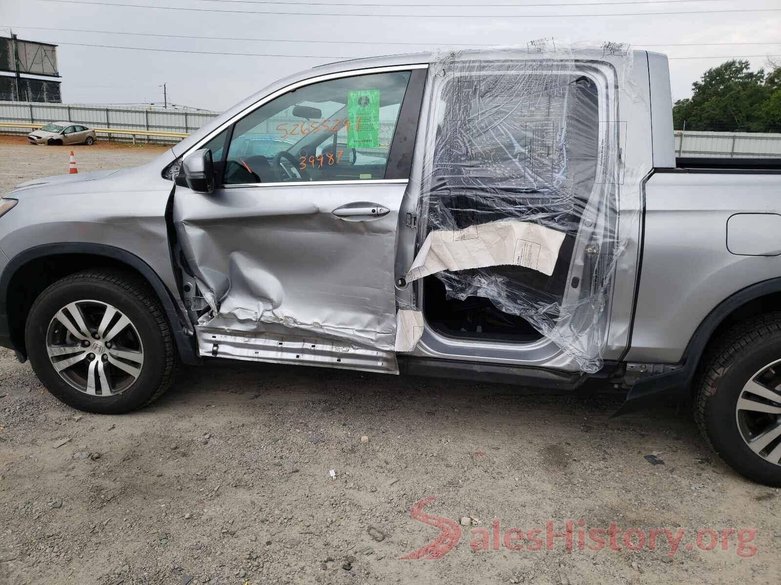 5FPYK3F4XHB006109 2017 HONDA RIDGELINE