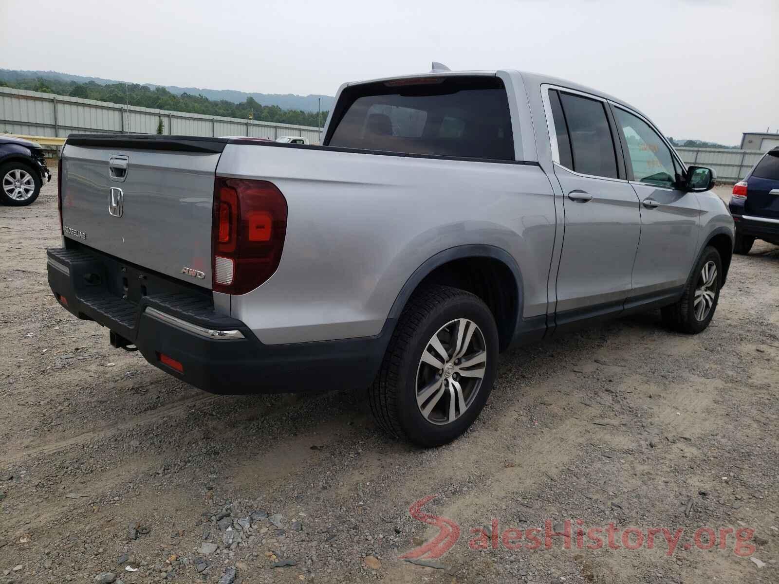 5FPYK3F4XHB006109 2017 HONDA RIDGELINE