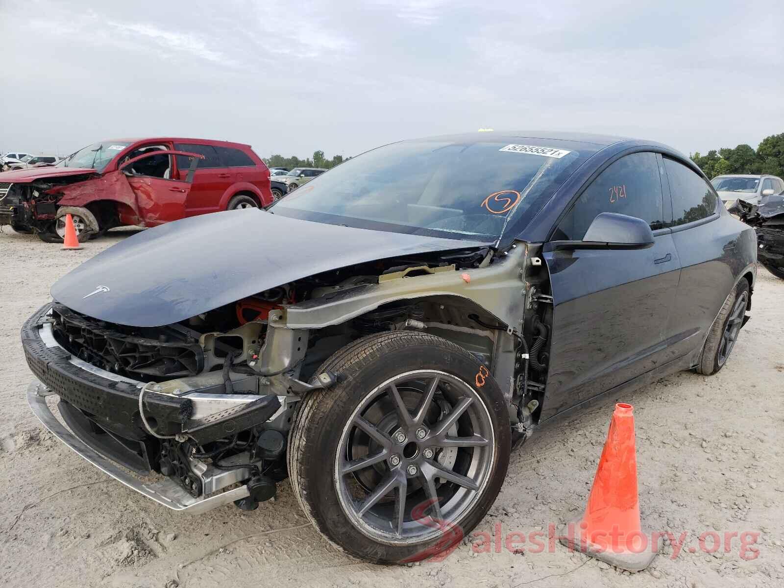 5YJ3E1EA0MF991133 2021 TESLA MODEL 3