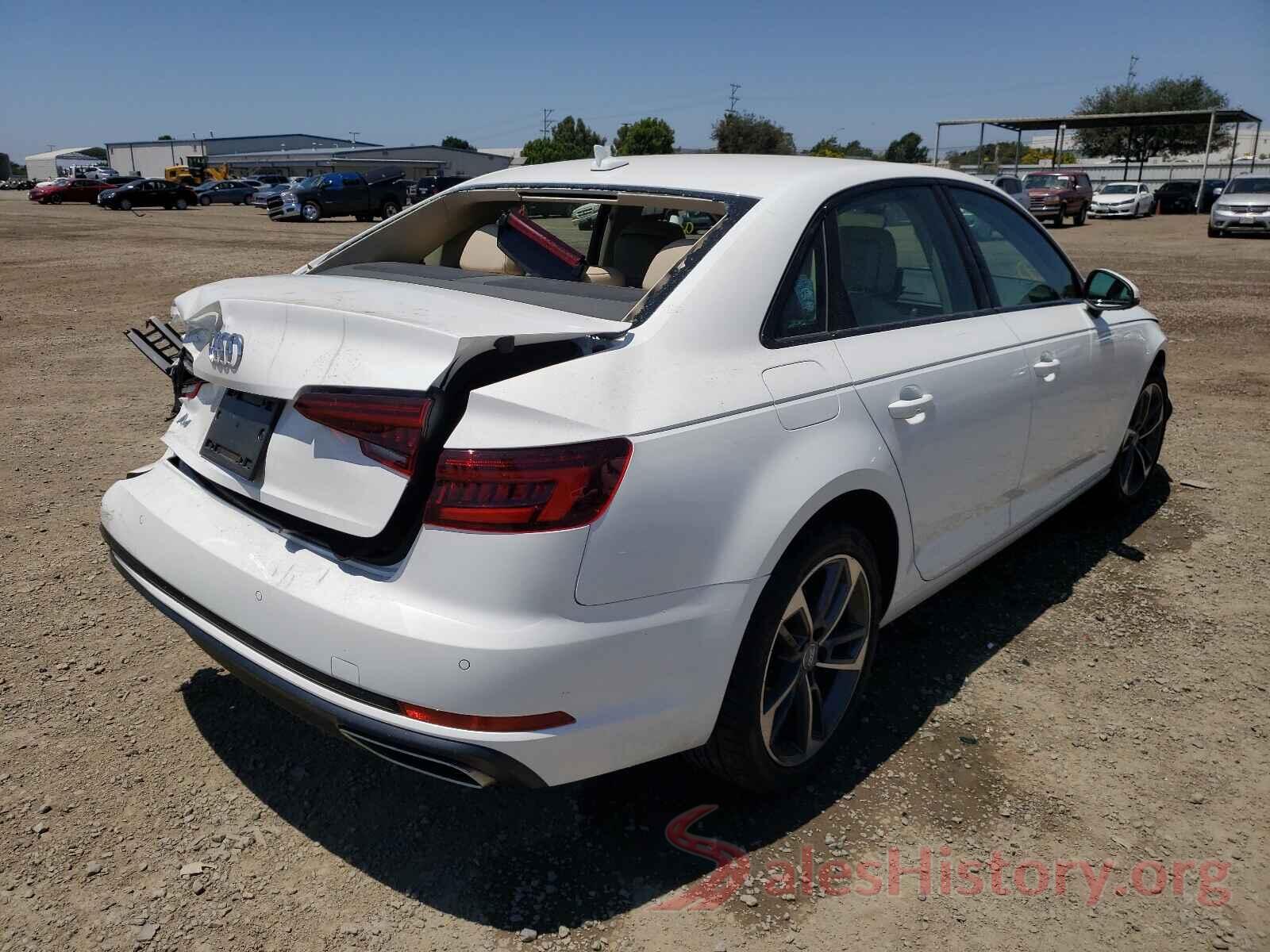 WAUGMAF41KN021137 2019 AUDI A4