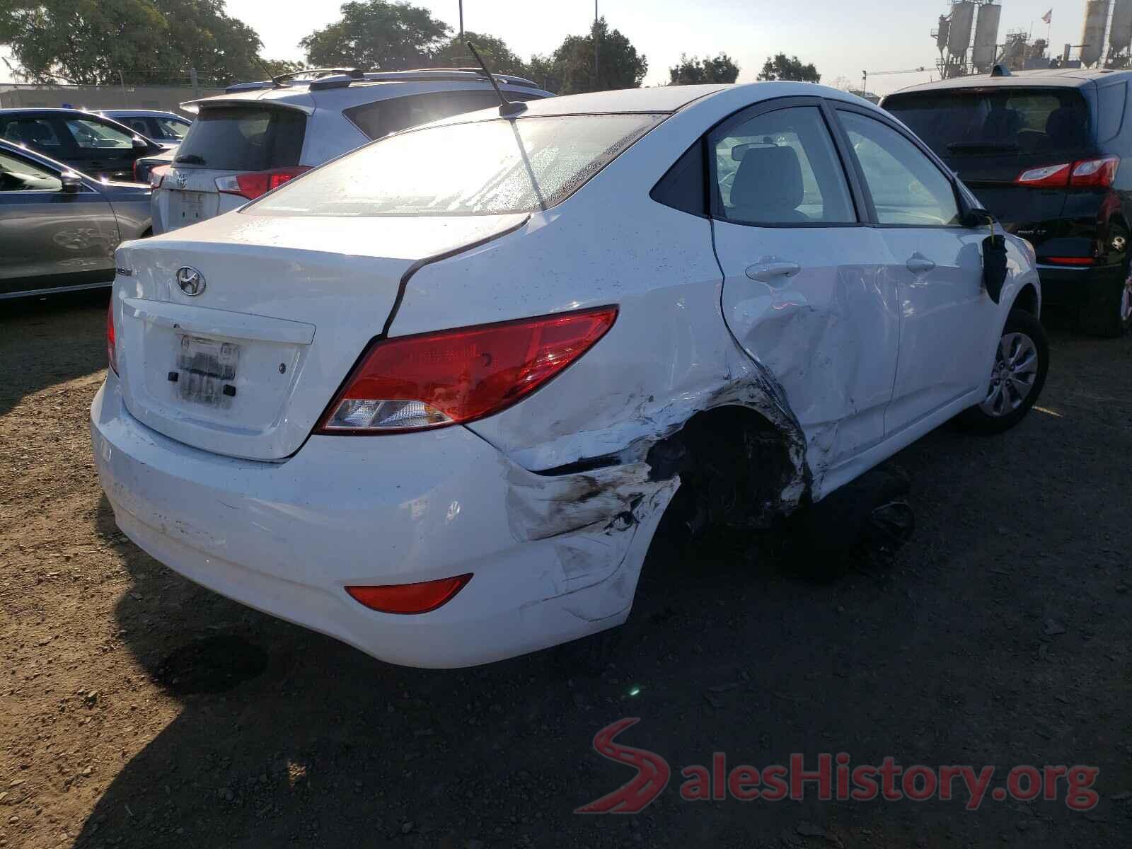 KMHCT4AE7HU196153 2017 HYUNDAI ACCENT