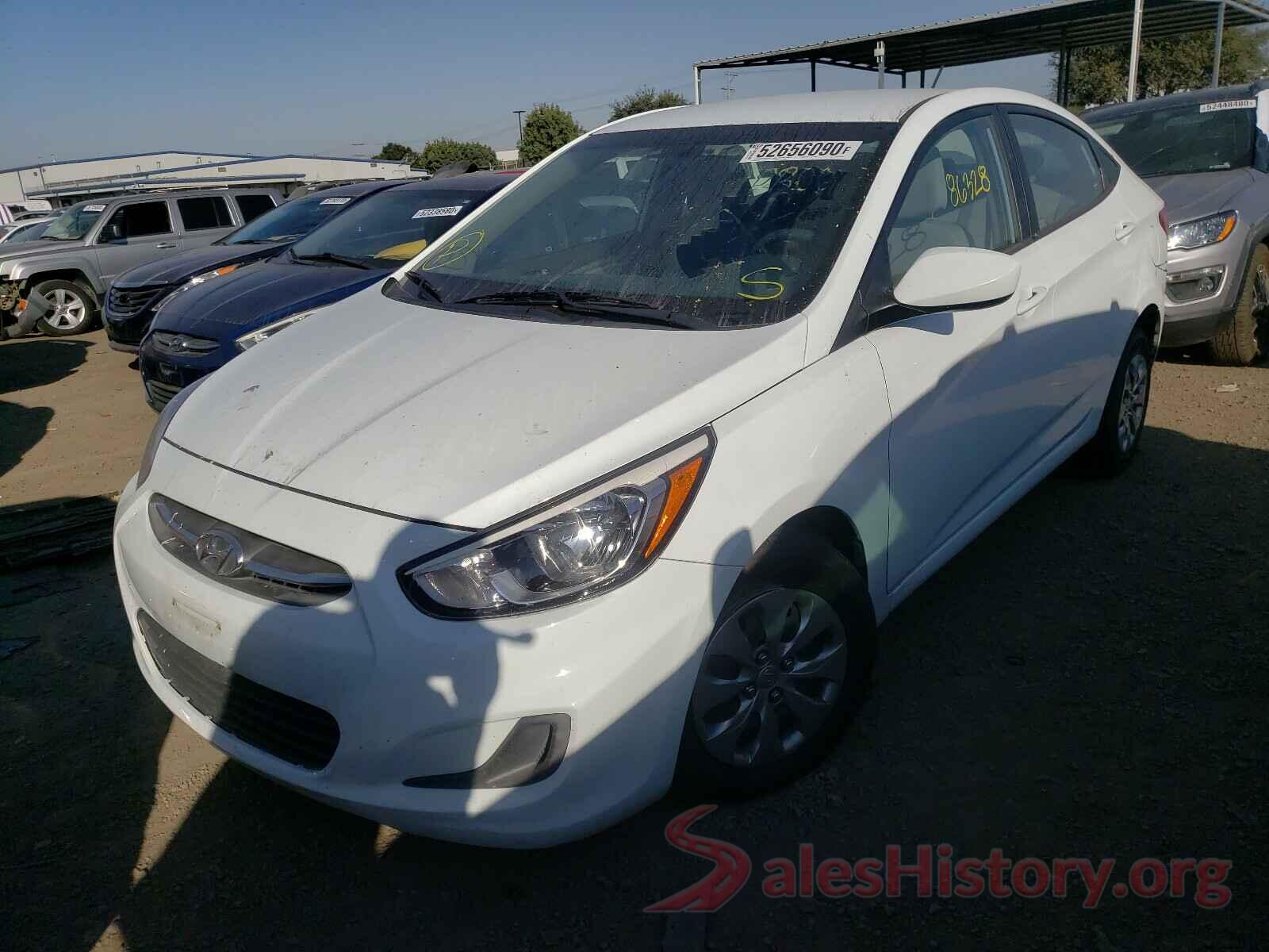 KMHCT4AE7HU196153 2017 HYUNDAI ACCENT