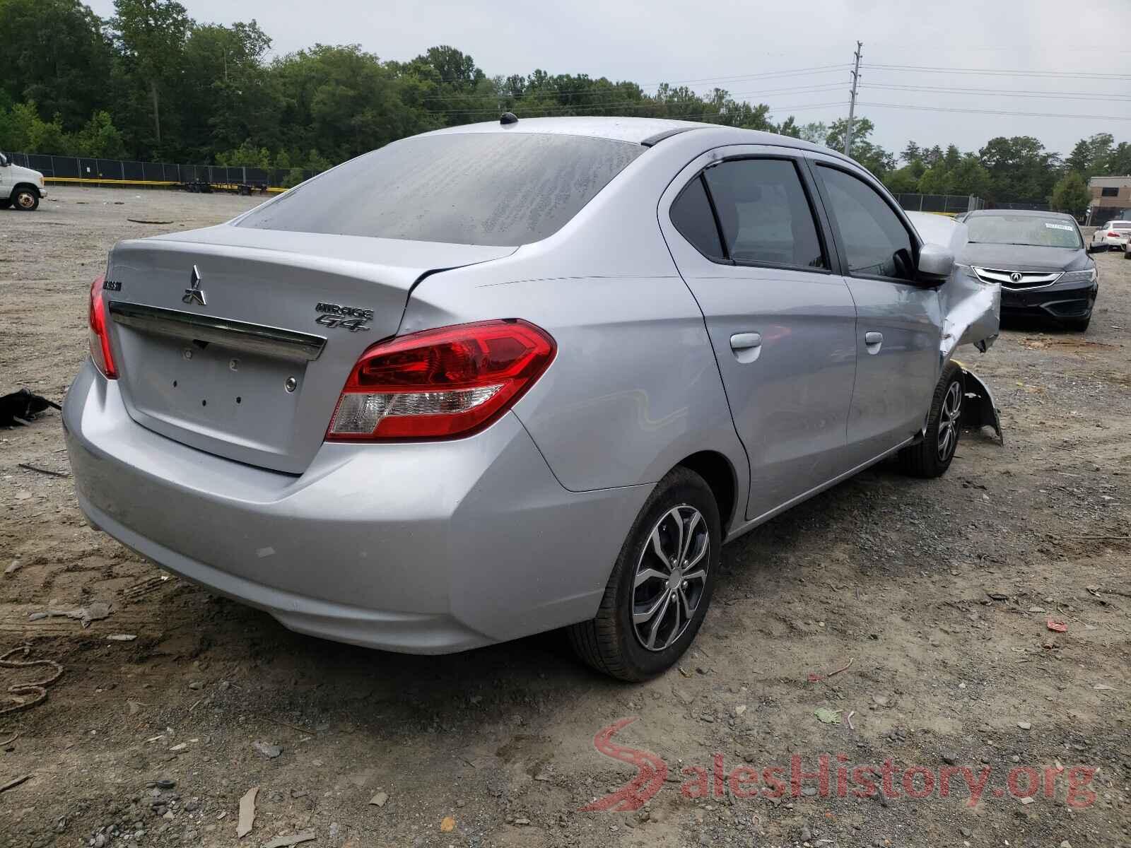 ML32F3FJ3HHF11214 2017 MITSUBISHI MIRAGE