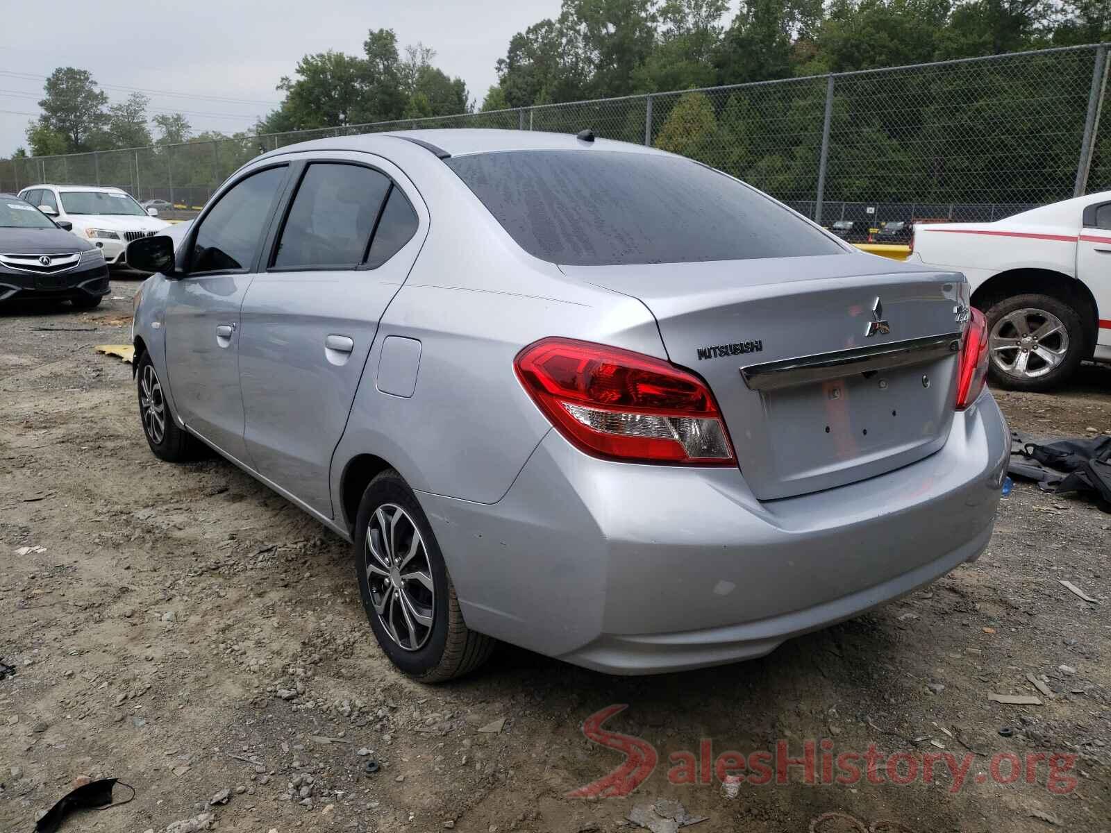 ML32F3FJ3HHF11214 2017 MITSUBISHI MIRAGE