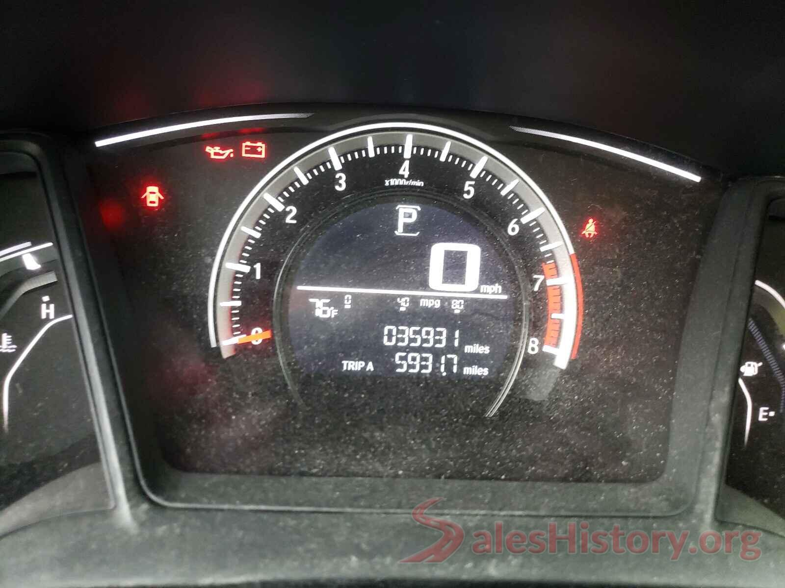 19XFC2F5XGE099203 2016 HONDA CIVIC