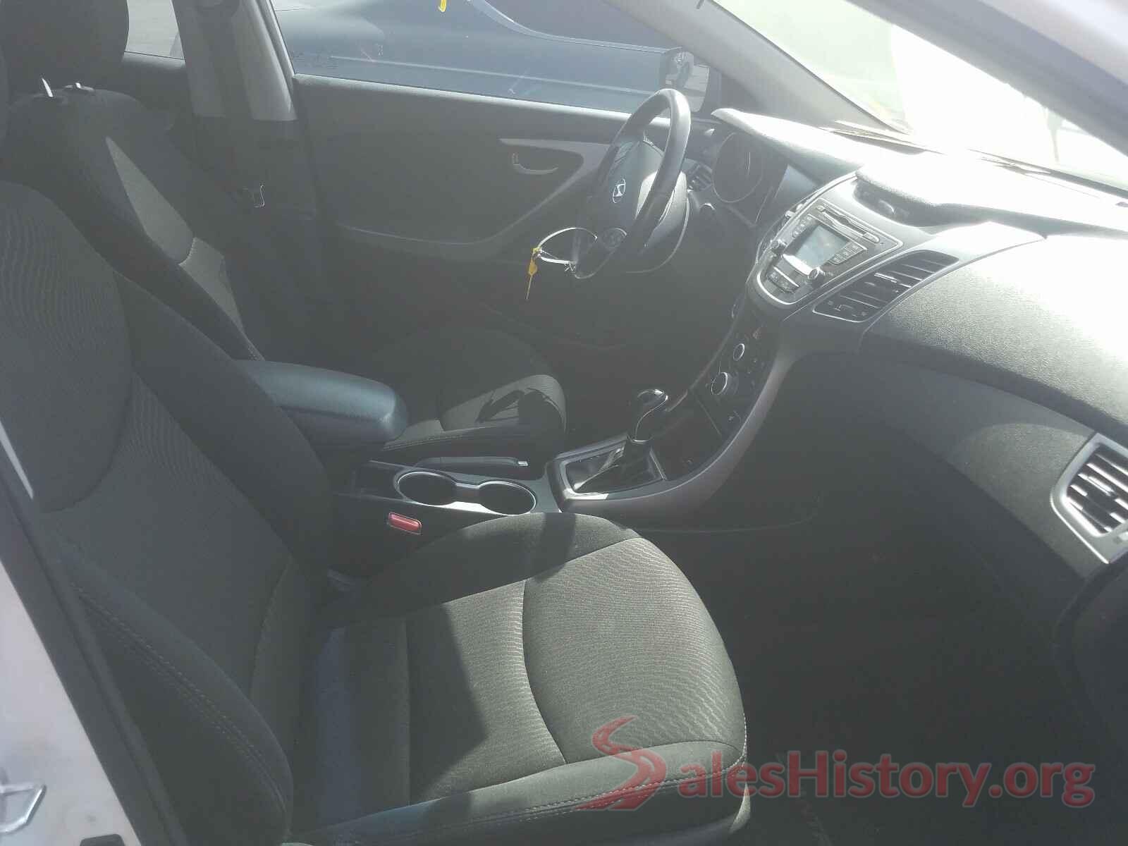 5NPDH4AE7GH711204 2016 HYUNDAI ELANTRA