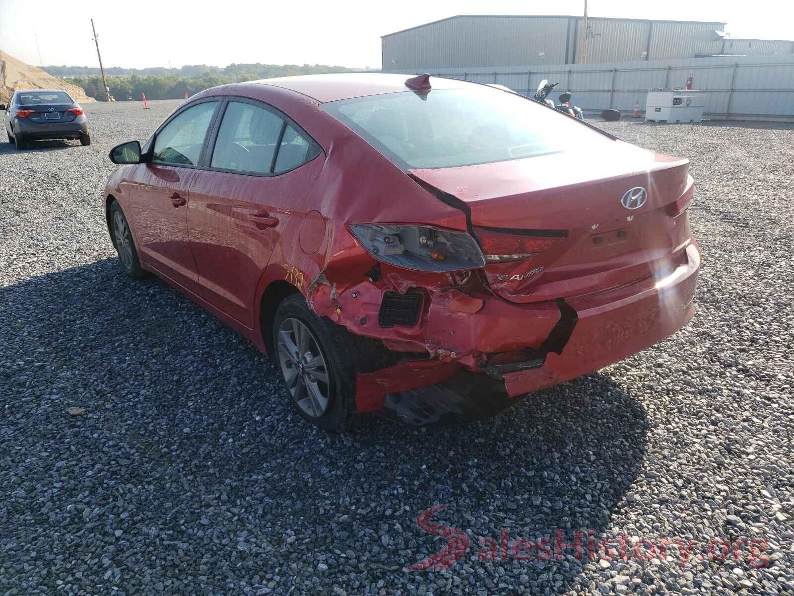 5NPD84LF6HH090898 2017 HYUNDAI ELANTRA