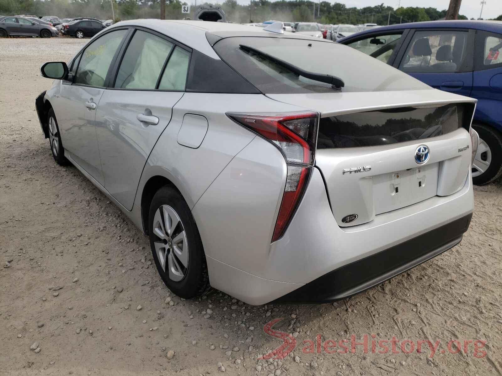 JTDKARFU0G3027194 2016 TOYOTA PRIUS