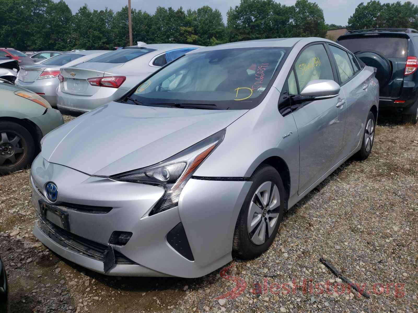 JTDKARFU0G3027194 2016 TOYOTA PRIUS