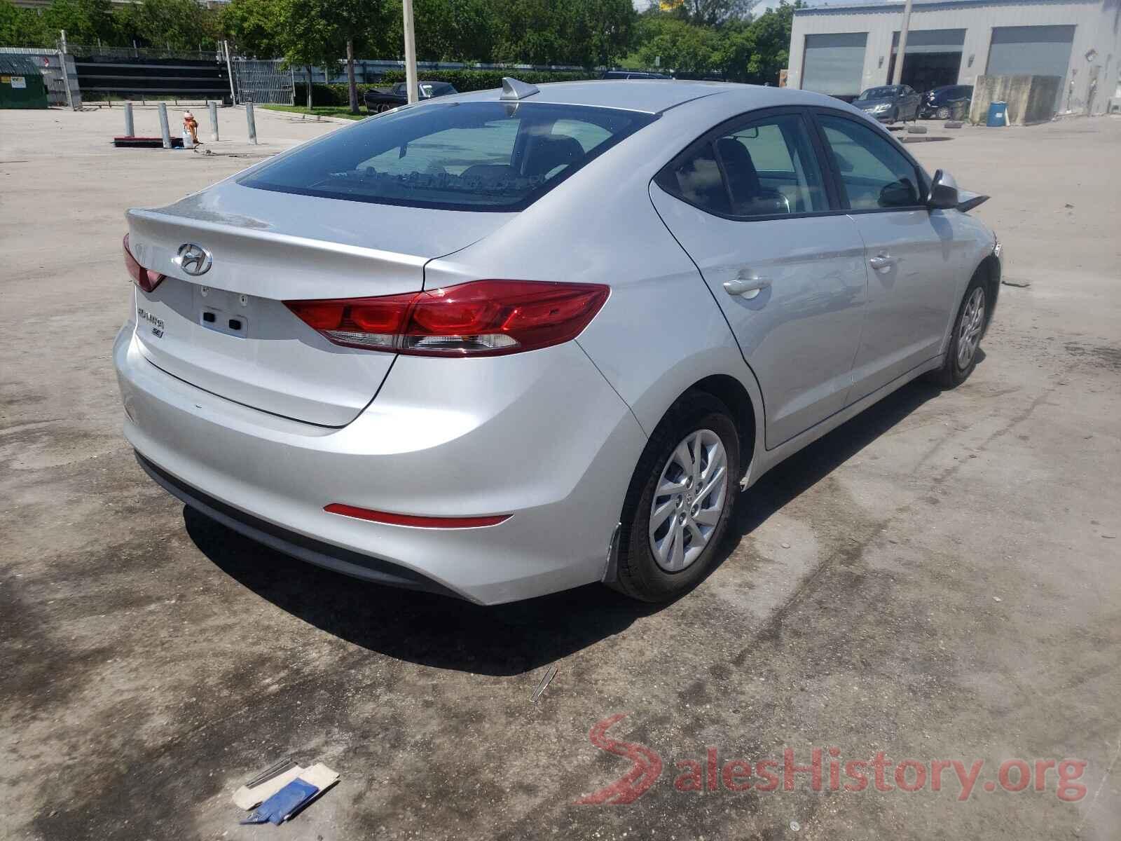 5NPD74LF4HH143746 2017 HYUNDAI ELANTRA