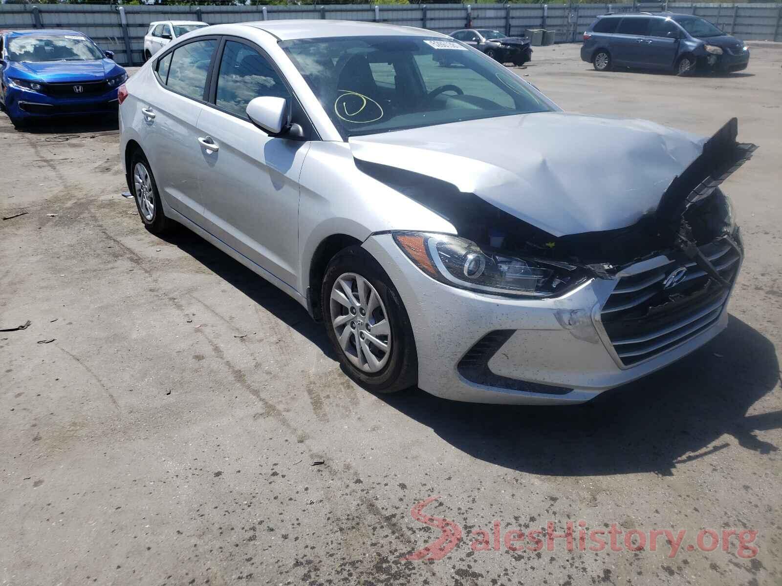 5NPD74LF4HH143746 2017 HYUNDAI ELANTRA