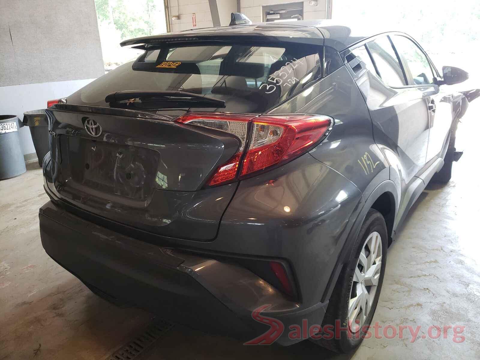 NMTKHMBX6KR071916 2019 TOYOTA C-HR