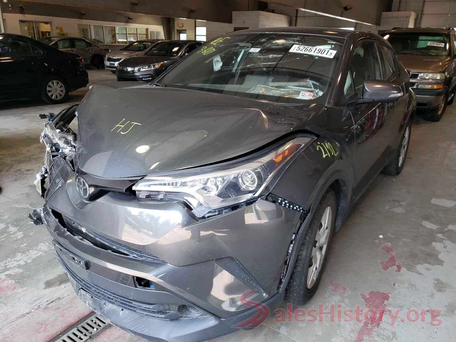 NMTKHMBX6KR071916 2019 TOYOTA C-HR