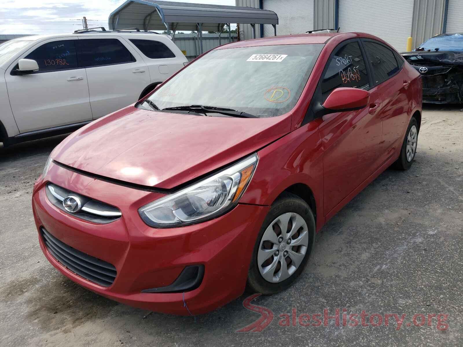 KMHCT4AE2GU018827 2016 HYUNDAI ACCENT