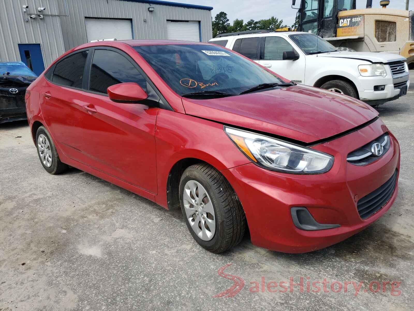 KMHCT4AE2GU018827 2016 HYUNDAI ACCENT