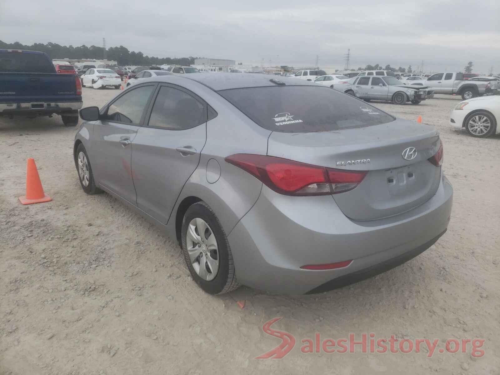 5NPDH4AEXGH697248 2016 HYUNDAI ELANTRA