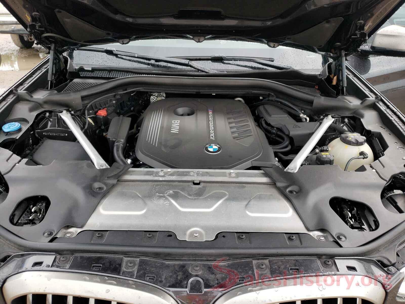 5UXTS3C54K0Z10607 2019 BMW X3