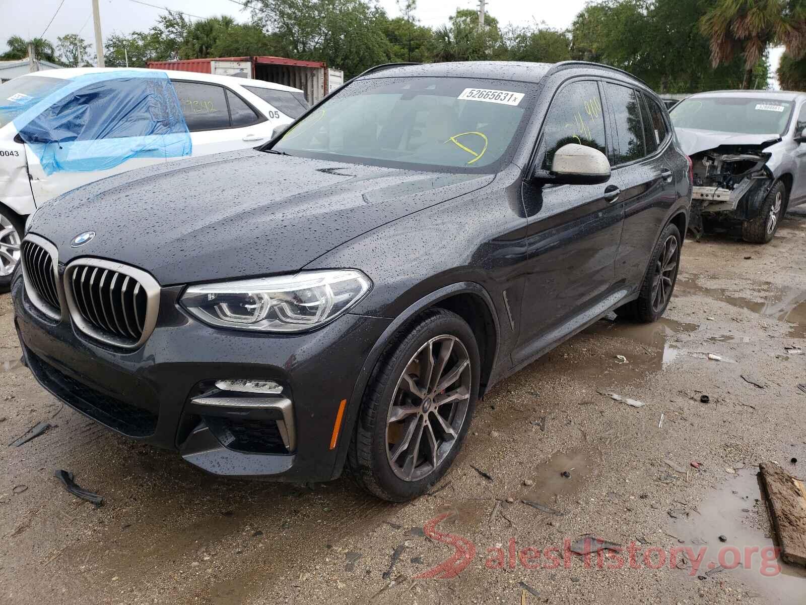 5UXTS3C54K0Z10607 2019 BMW X3