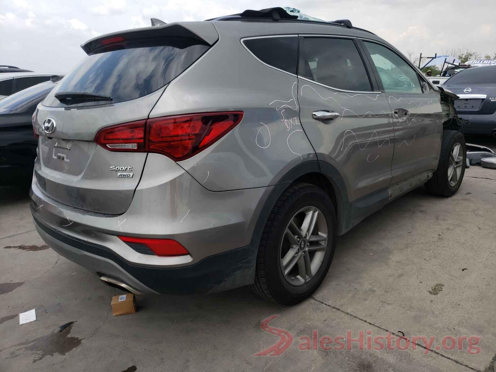 5XYZUDLB8JG566158 2018 HYUNDAI SANTA FE