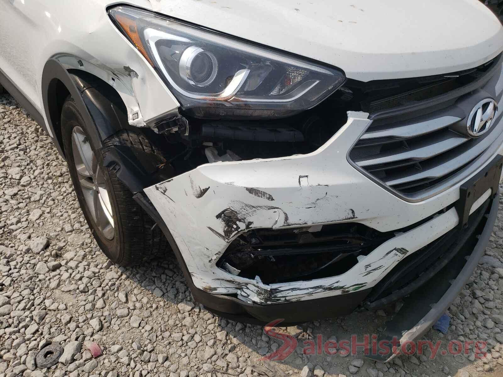 5NMZUDLB3JH096997 2018 HYUNDAI SANTA FE