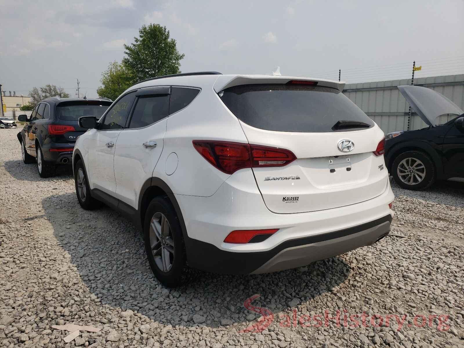 5NMZUDLB3JH096997 2018 HYUNDAI SANTA FE