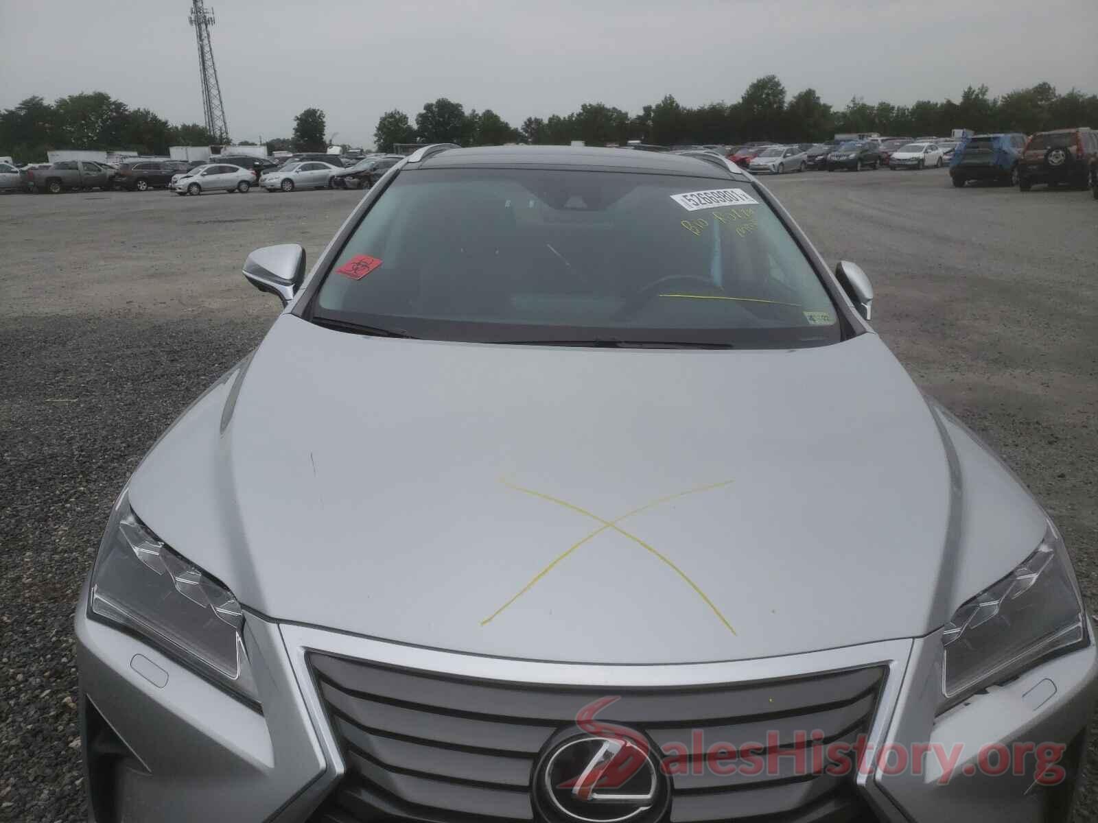 2T2BZMCA9GC023332 2016 LEXUS RX350