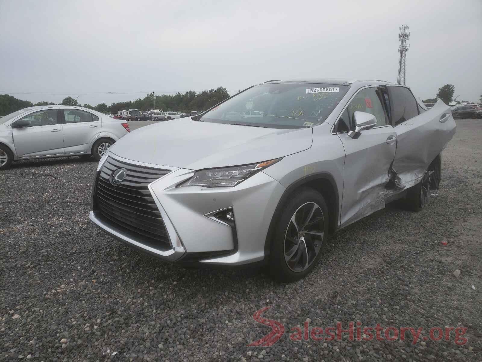 2T2BZMCA9GC023332 2016 LEXUS RX350