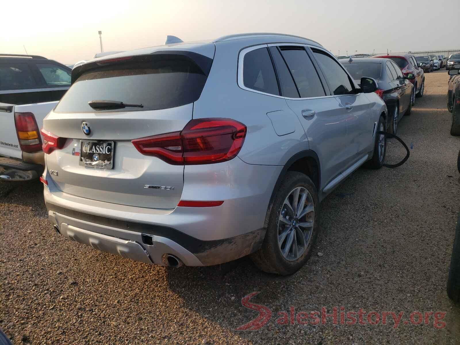 5UXTR7C55KLE93535 2019 BMW X3