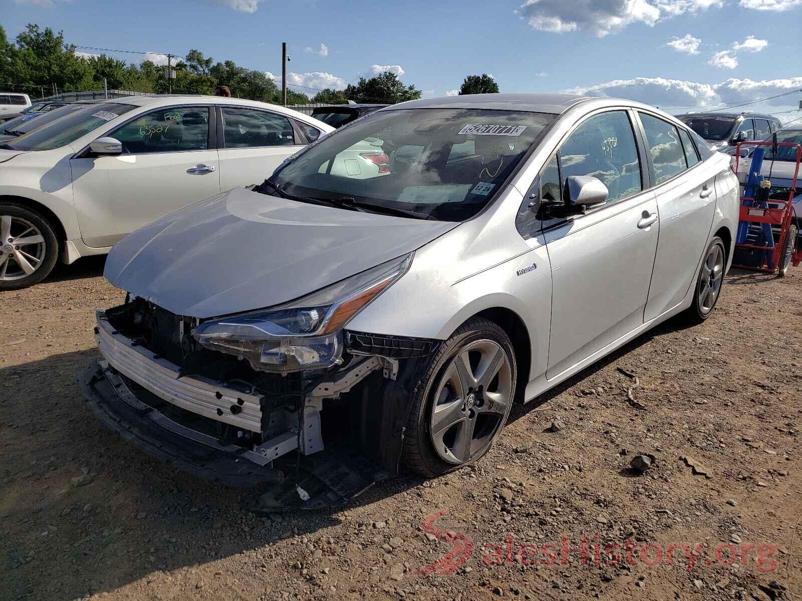 JTDKARFUXK3091123 2019 TOYOTA PRIUS