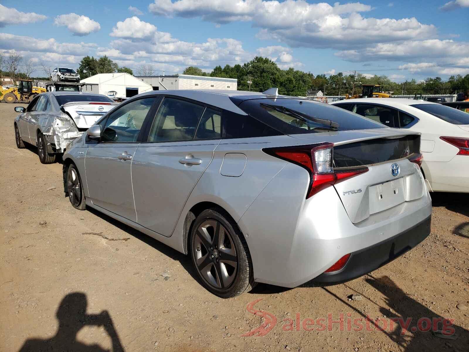 JTDKARFUXK3091123 2019 TOYOTA PRIUS